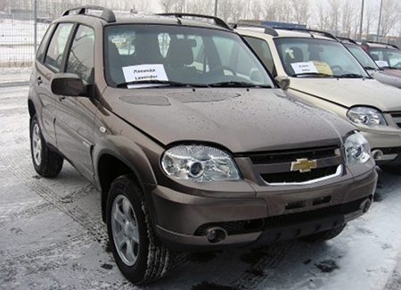 Chevrolet Niva нового поколения в цвете "Лаванда" Chevrolet Niva нового поколения в цвете "Лаванда"